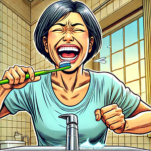 부드러운 잇몸 마사지 칫솔 입냄새 제거를 위한 필수 관리법