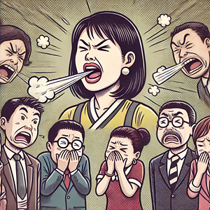 숨쉴 때 암모니아 냄새가 나요 지금 확인하세요