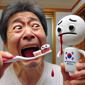 윗 잇몸 전체가 부었어요 대처가 빠르면 해결이 쉽습니다