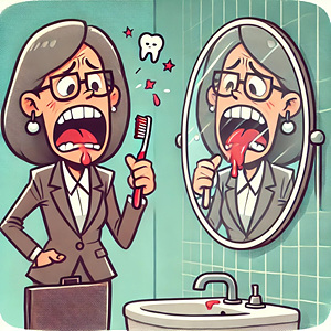 치태 끈적 올바른 방법 소개