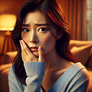 출산후 이빨시림